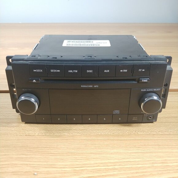 08 09 10 11 12 Jeep Chrysler Dodge RAM RES Radio CD Disc‎ Player Aux MP3 "CH829" - Picture 1 of 8